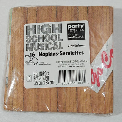 Disney High School Musical Paper Plates and Napkins