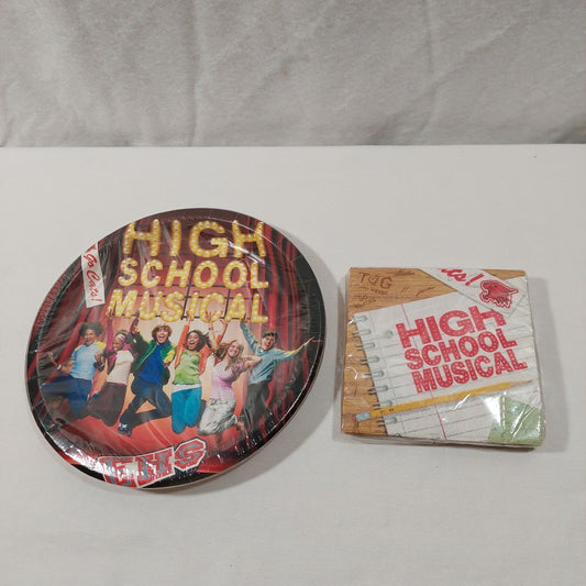 Disney High School Musical Paper Plates and Napkins