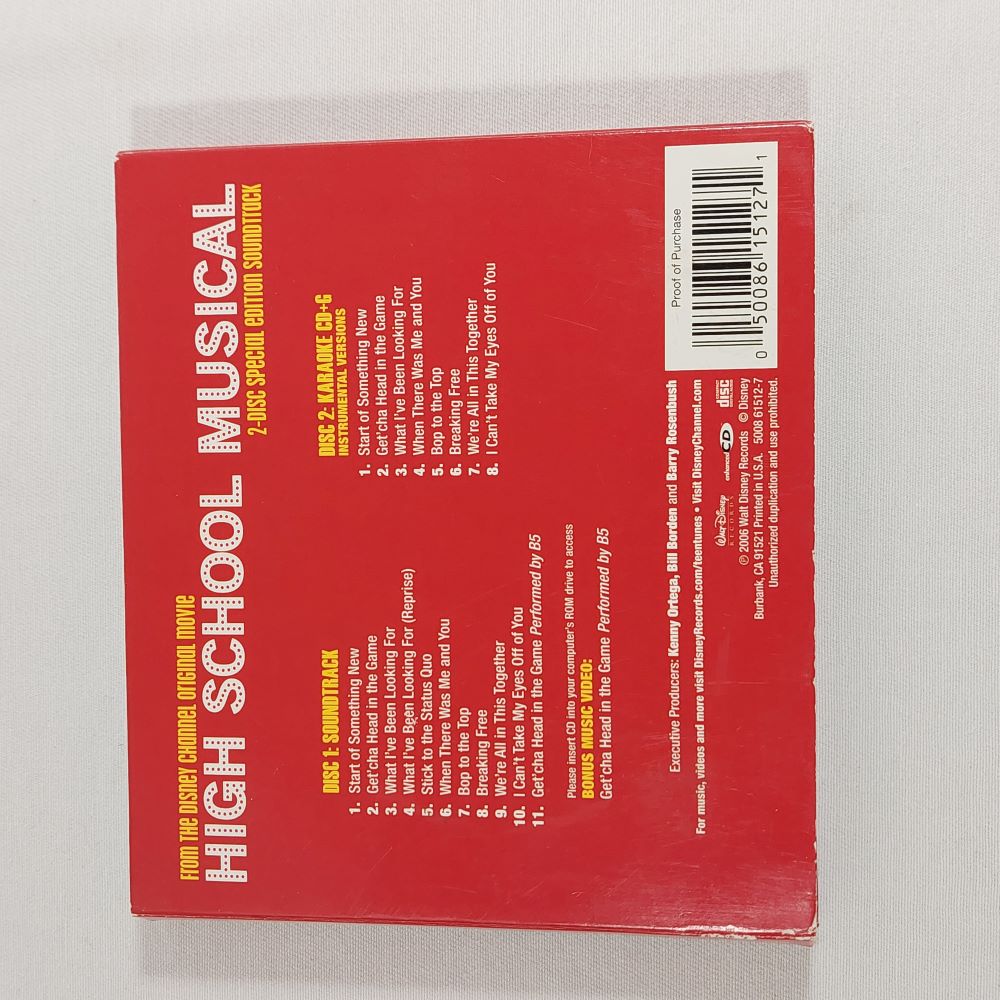 Disney High School Musical 2-Disc Special Edition Soundtrack