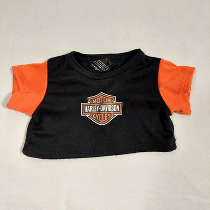 Vintage Toddler Shirt with Harley-Davidson Motorcycle Decal