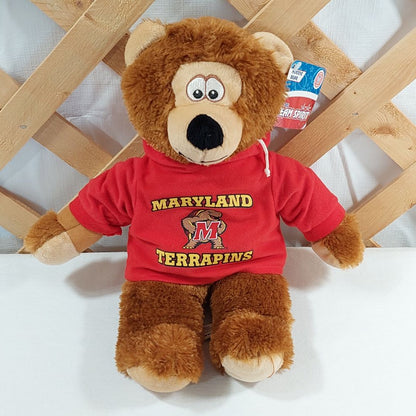 Toy Factory Maryland Hoodie Bear 13.5"