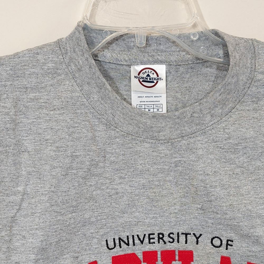 University of Maryland Delta Magnum Weight Adult Gray T-Shirt