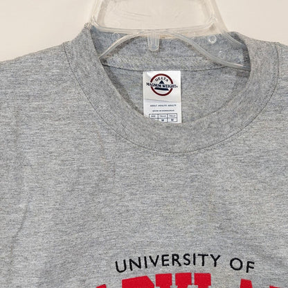 University of Maryland Delta Magnum Weight Adult Gray T-Shirt