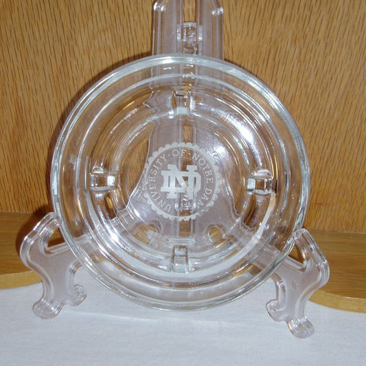 University of Notre Dame Glass Ashtray