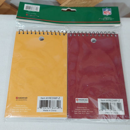 2-Pack Memo Pads Washington Redskins