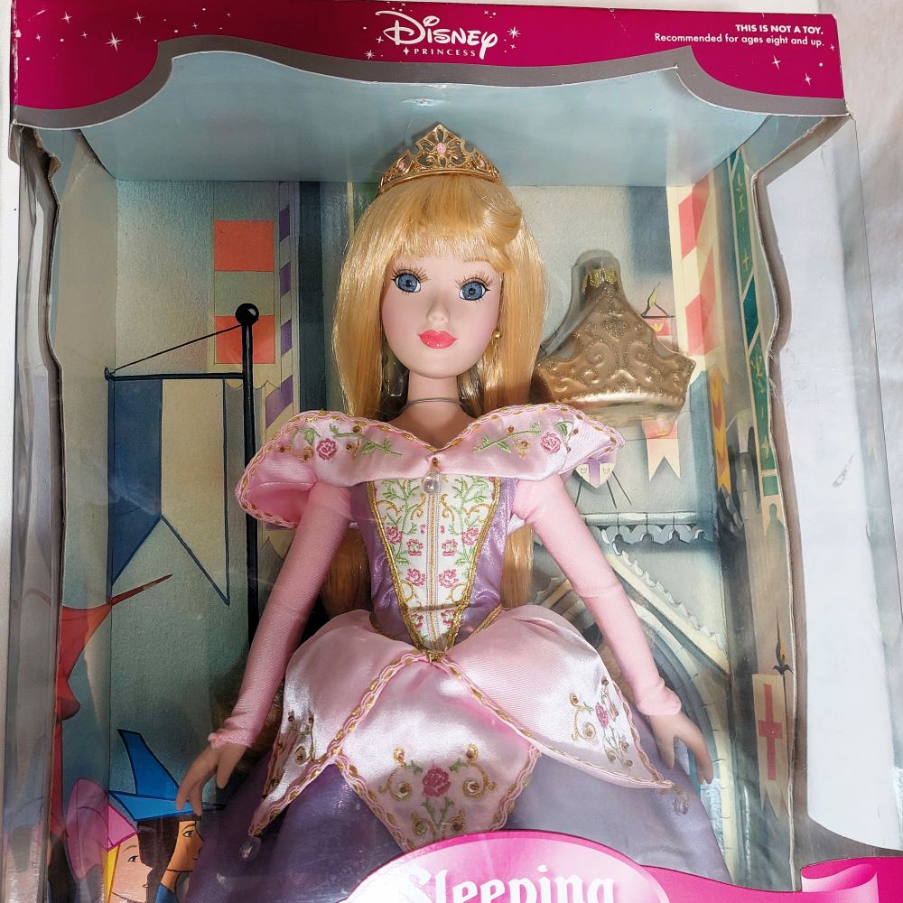 Sleeping Beauty Porcelain Keepsake Doll Brasskey Keepsakes