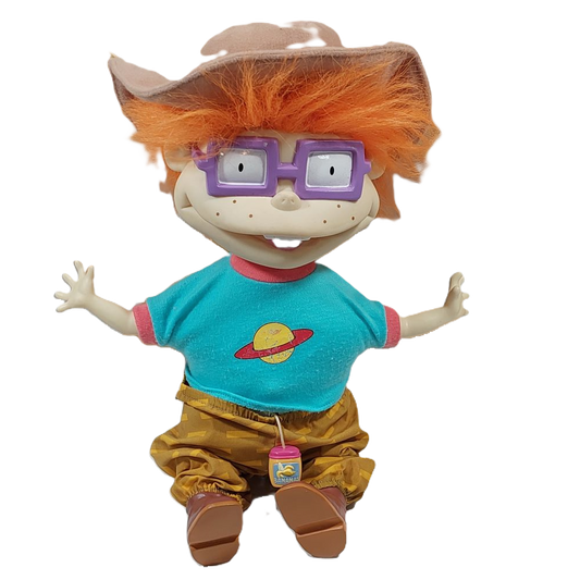 Vintage Rugrats Chuckie Finster Goes Bananas Shakes Doll