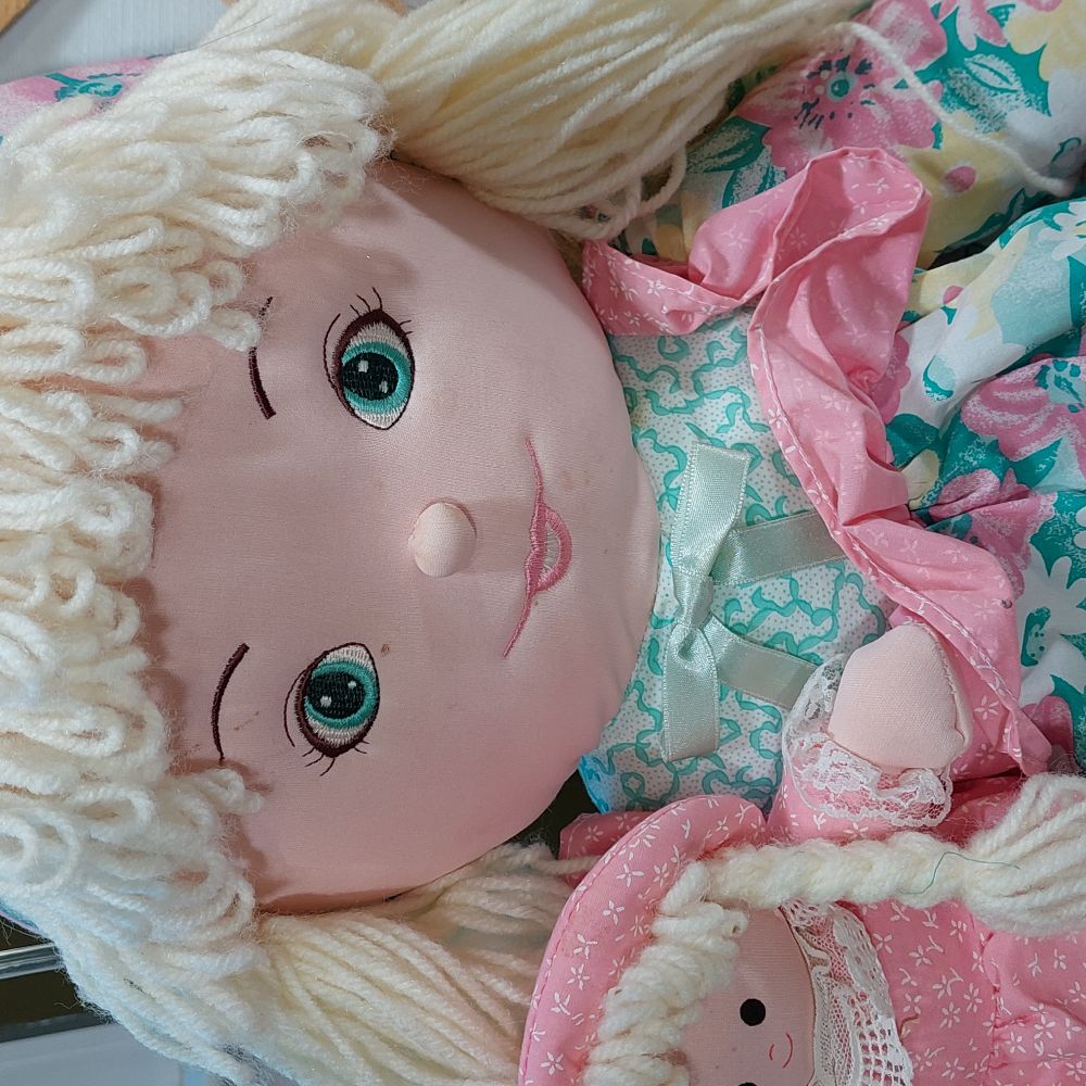 Big Sister Little Sister Rag Doll 30"