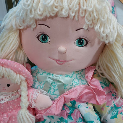 Big Sister Little Sister Rag Doll 30"