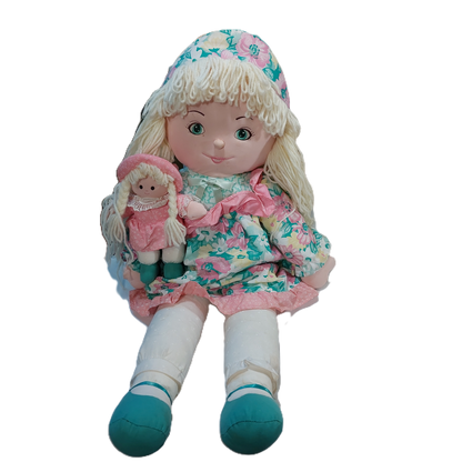 Big Sister Little Sister Rag Doll 30"