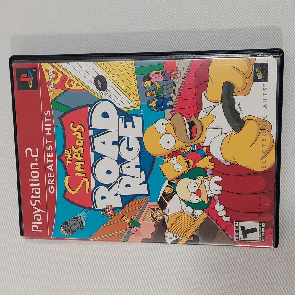 The Simpsons Road Rage PS2 Game