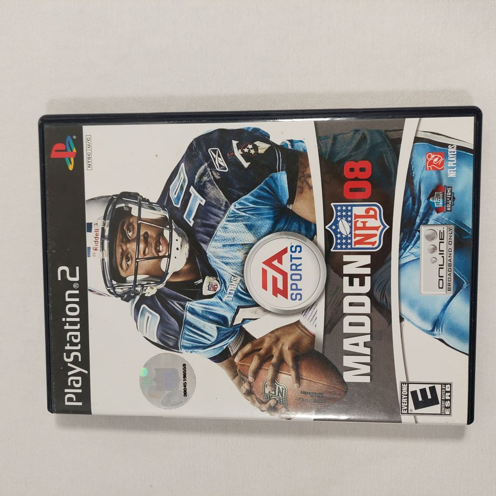 PlayStation 2 Game Madden NFL 08