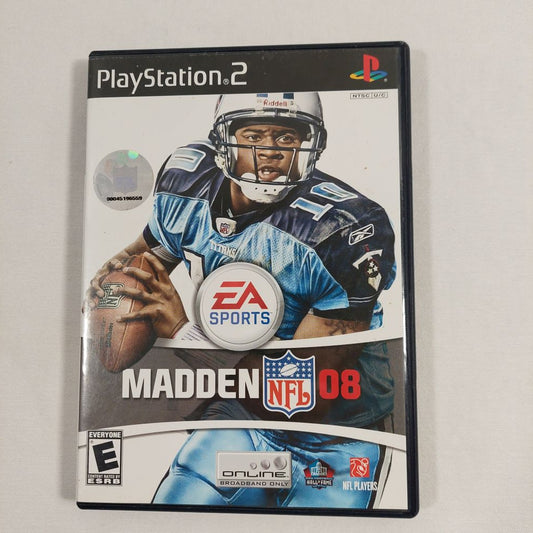 PlayStation 2 Game Madden NFL 08