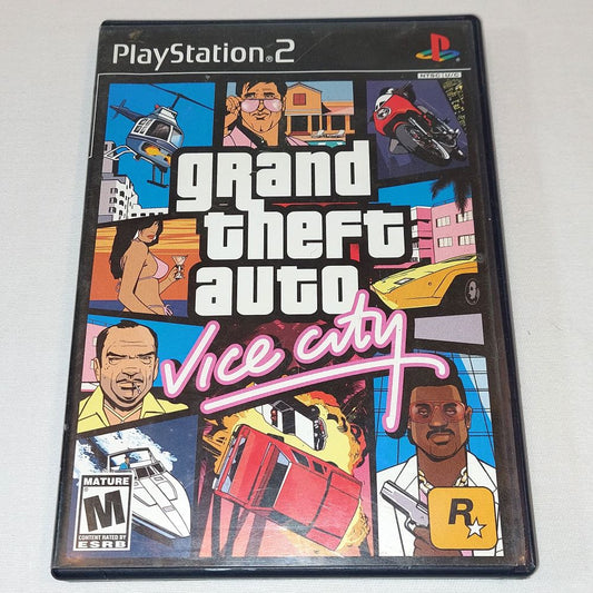 PlayStation 2 Game Grand Theft Auto Vice City 2002