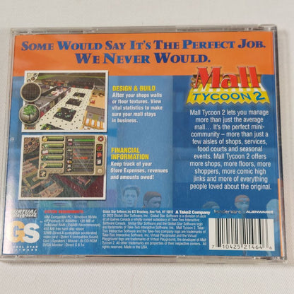 Mall Tycoon 2 - PC CD-Rom Game Software