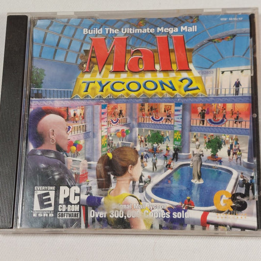 Mall Tycoon 2 - PC CD-Rom Game Software