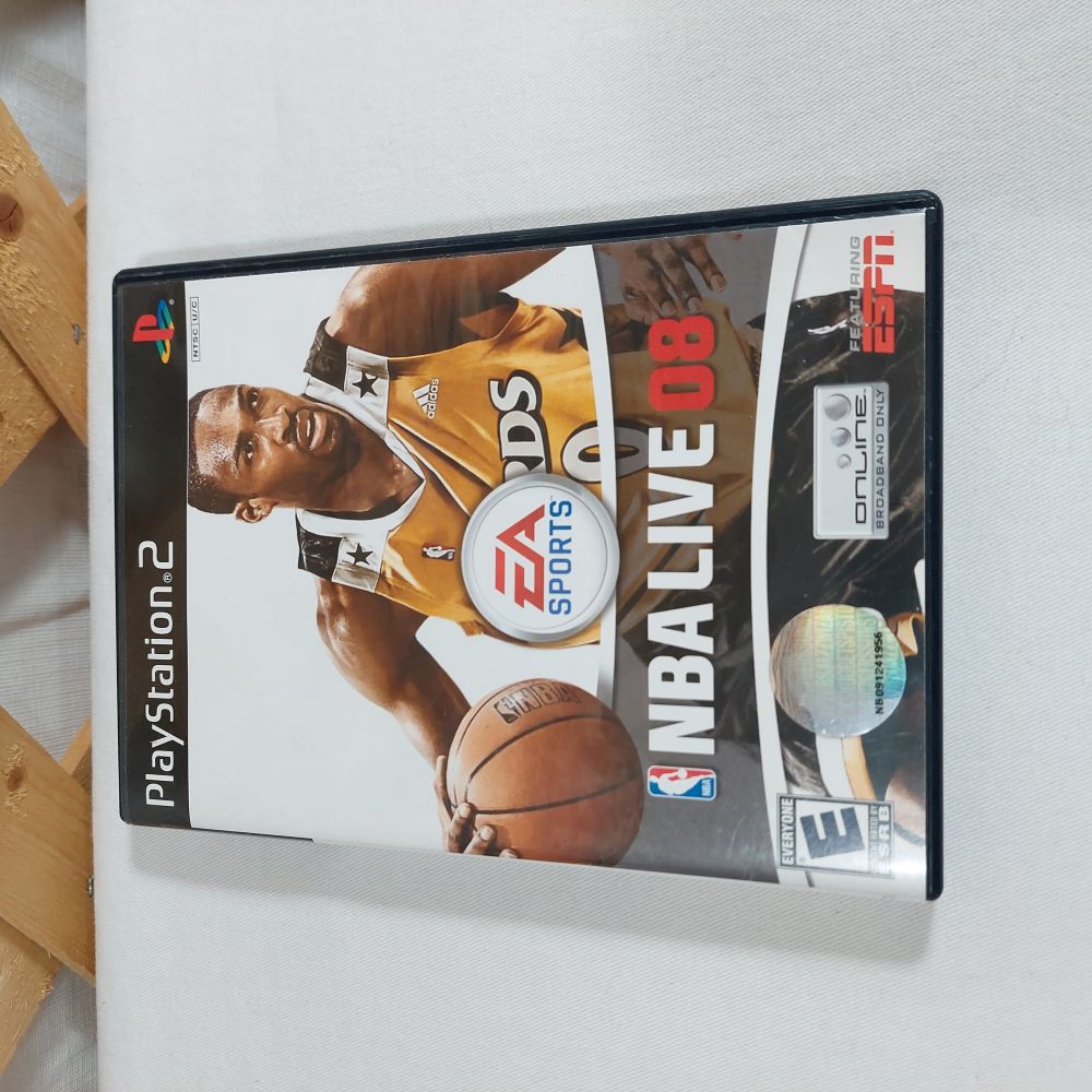 NBA Live 08 PlayStation 2 Game