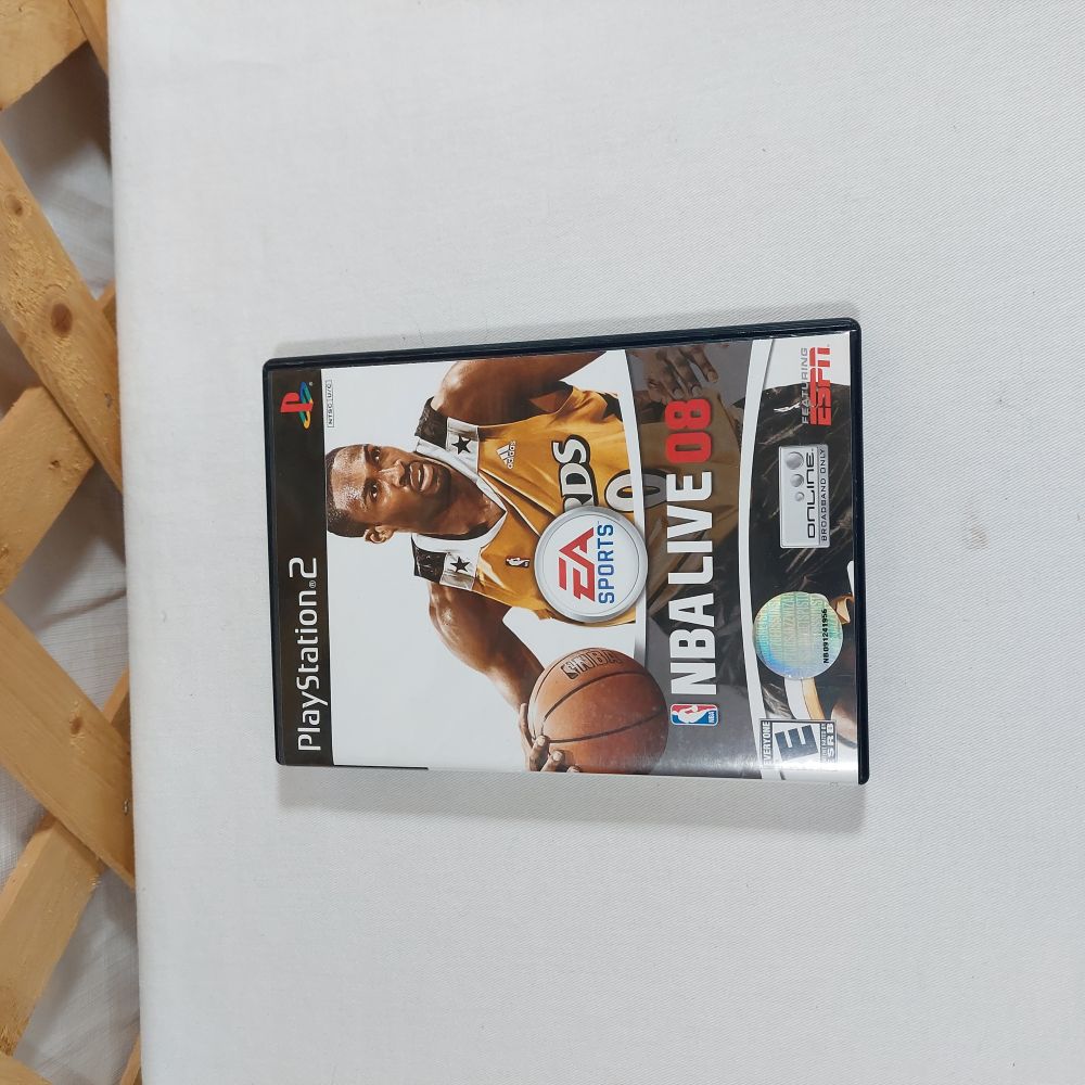 NBA Live 08 PlayStation 2 Game