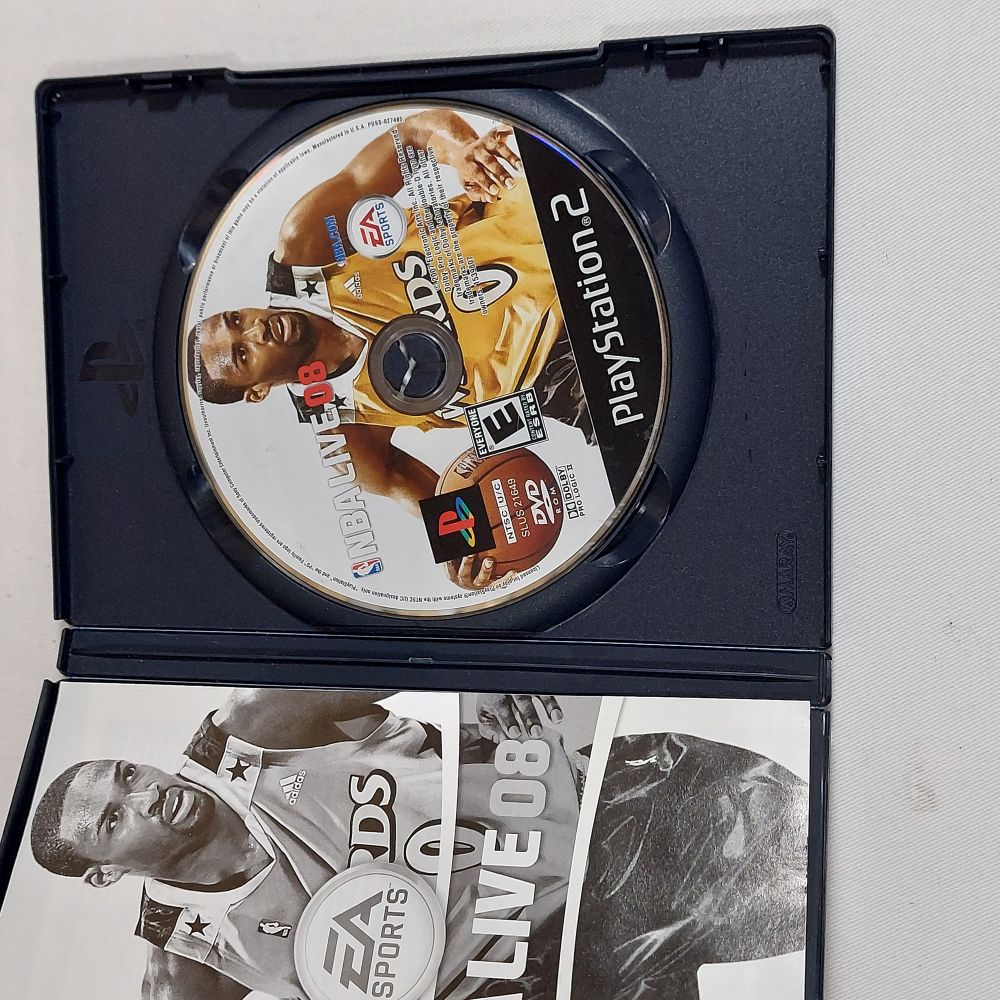 NBA Live 08 PlayStation 2 Game