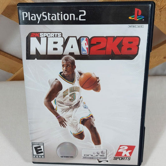 PS2 Game NBA 2K8