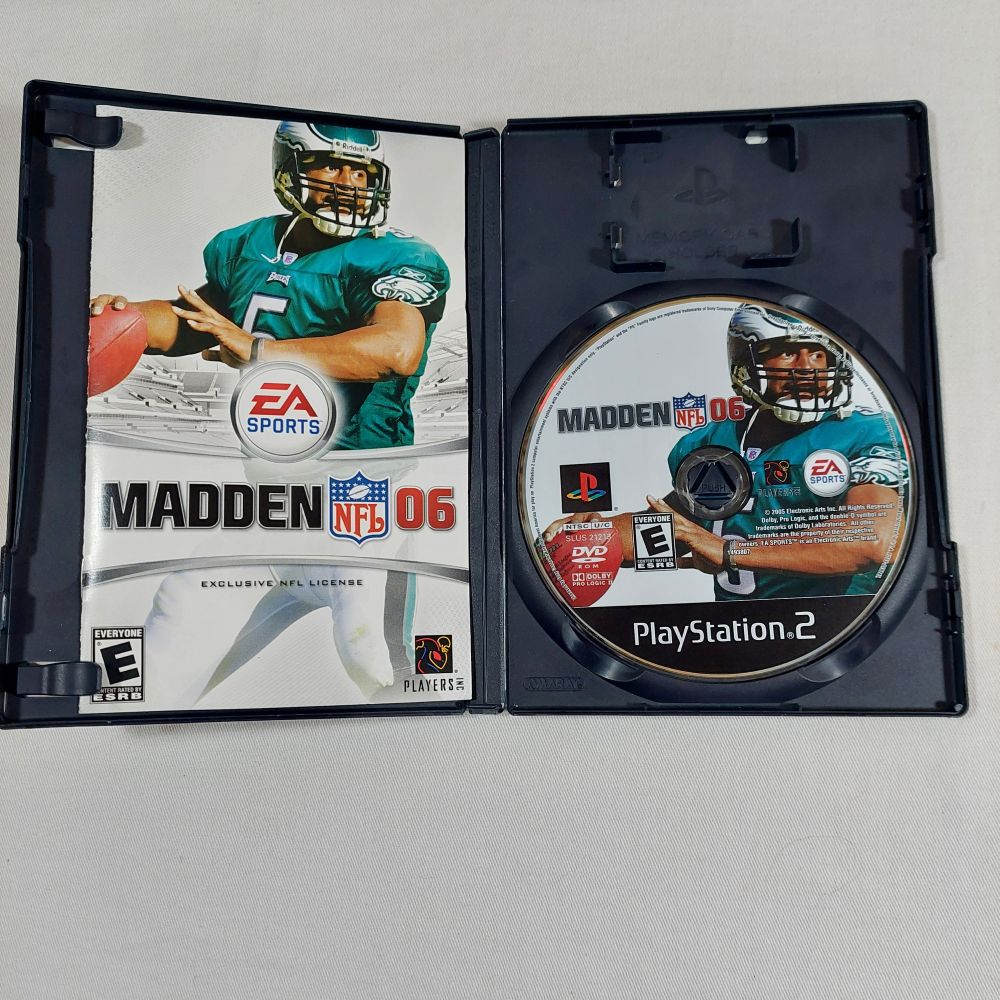 Madden 06 PlayStation 2 Game DVD Rom