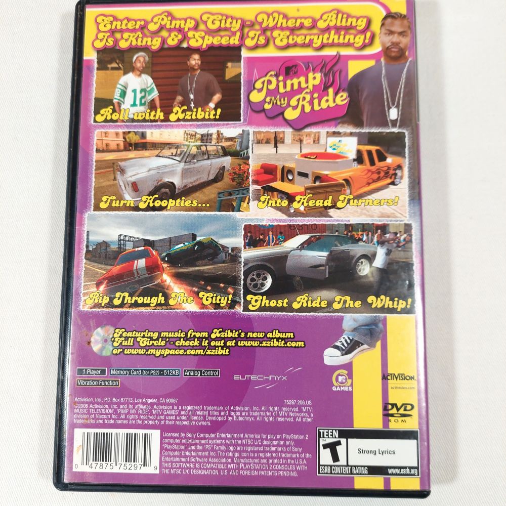 Pimp My Ride - PS2 Game