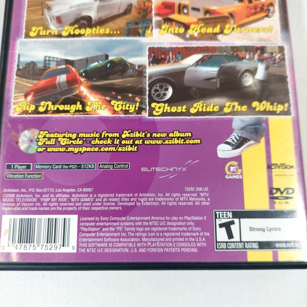 Pimp My Ride - PS2 Game