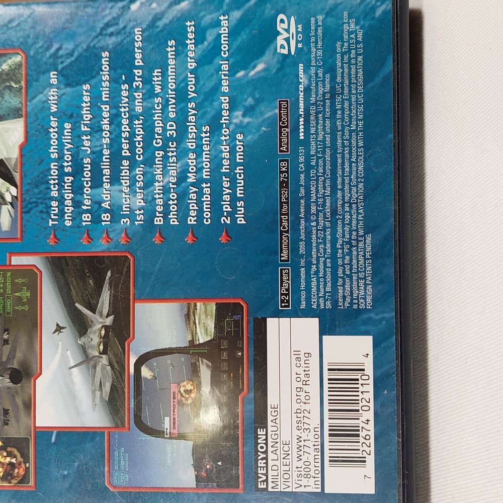 Ace Combat 04: Shattered Skies - PS2 Game