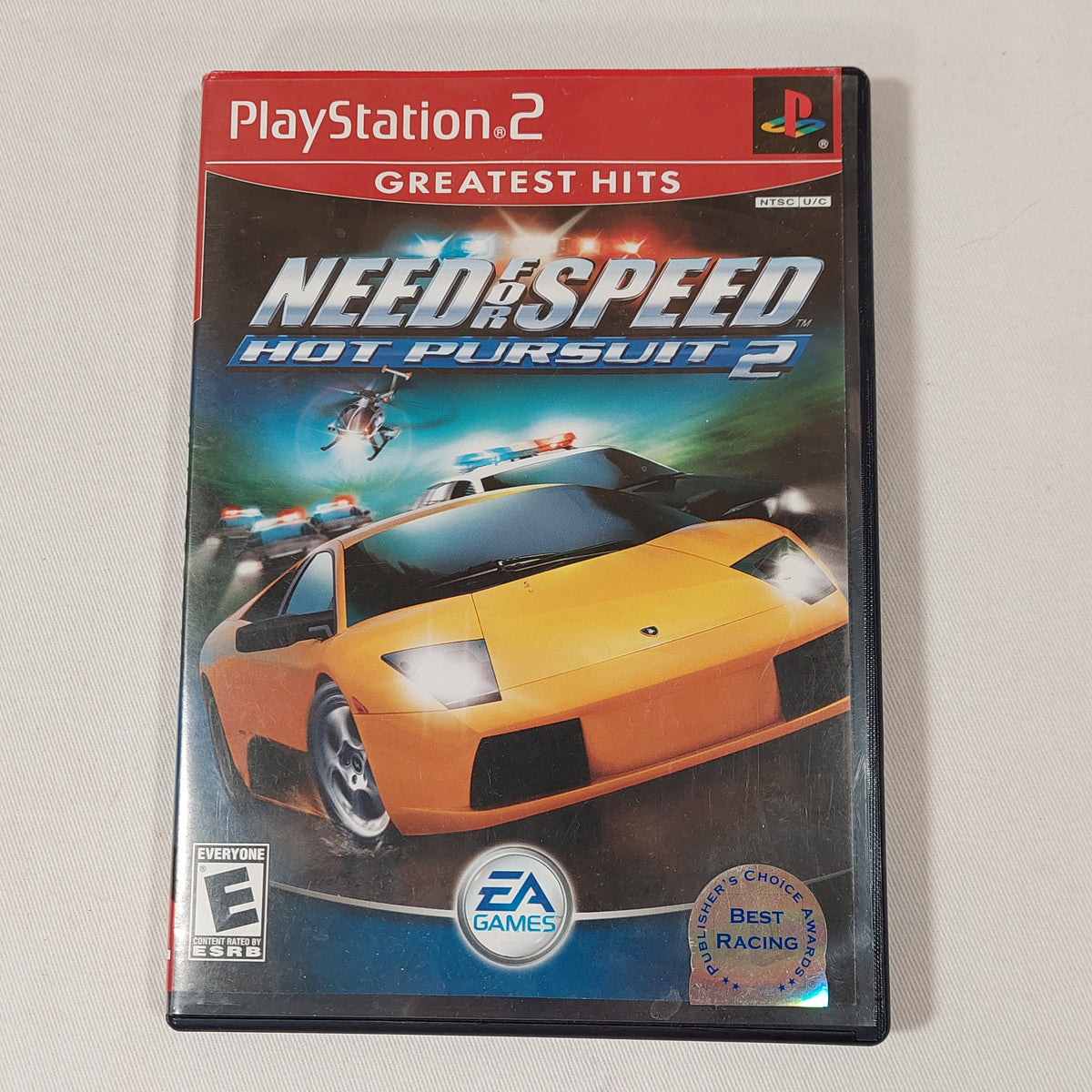 PlayStation 2 Game Need for Speed Hot Pursuit 2