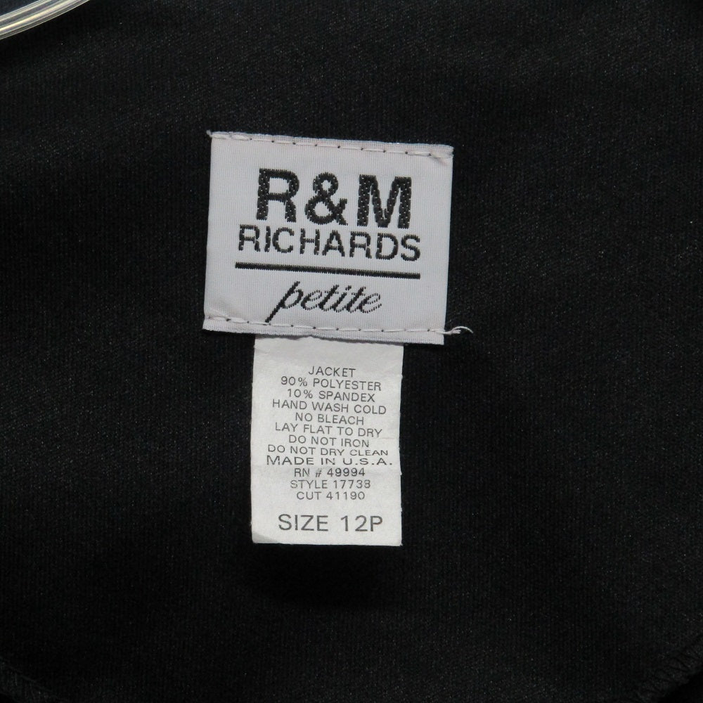 R&M Richards Short Cropped Jacket Women's Size 12P