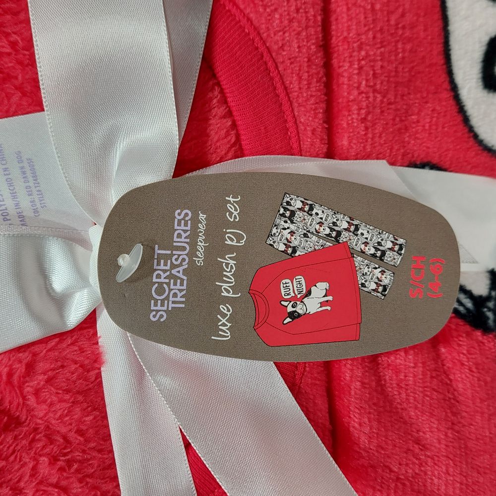 Secret Treasures Sleepwear Luxe Plush PJ Set Women's Size S/CH