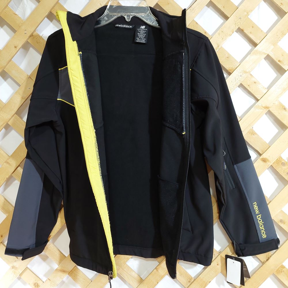 New Balance Jacket Black and Gray Youth Size 14/16