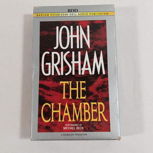 The Chamber by John Grisham on Audio Cassette Front Cover Close Up