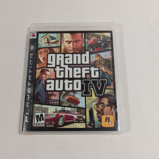 Grand Theft Auto IV PS3 Game