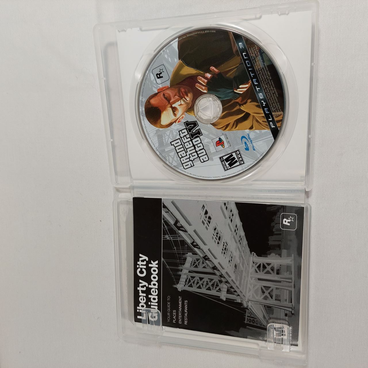 Grand Theft Auto IV PS3 Game Inside Package